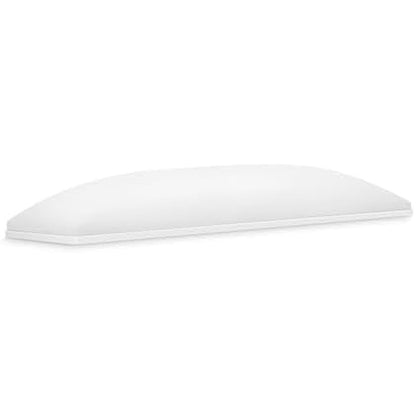 Romalove professional white nail arm rest front view for salons