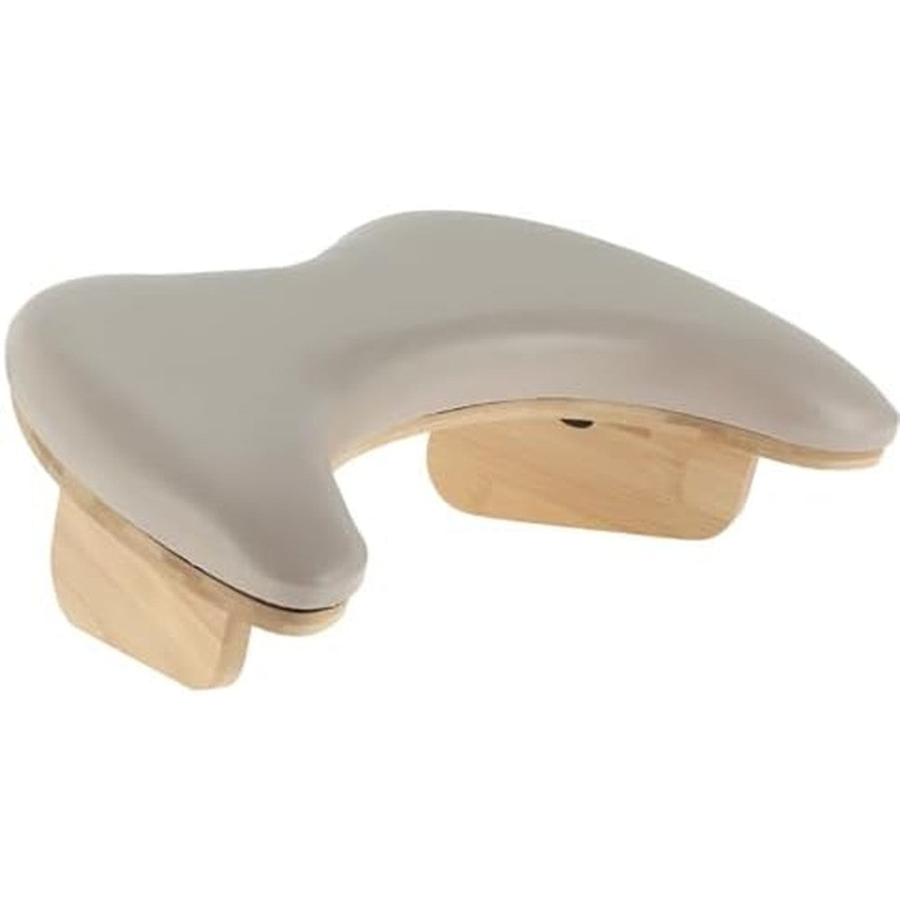 Vocoste U shaped nail arm rest coffee color front view