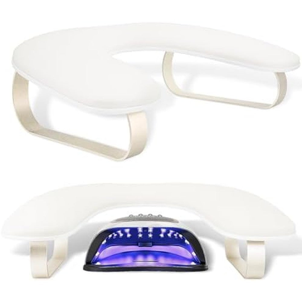 Aonolovo upgraded 10 degree inclined nail arm rest front view