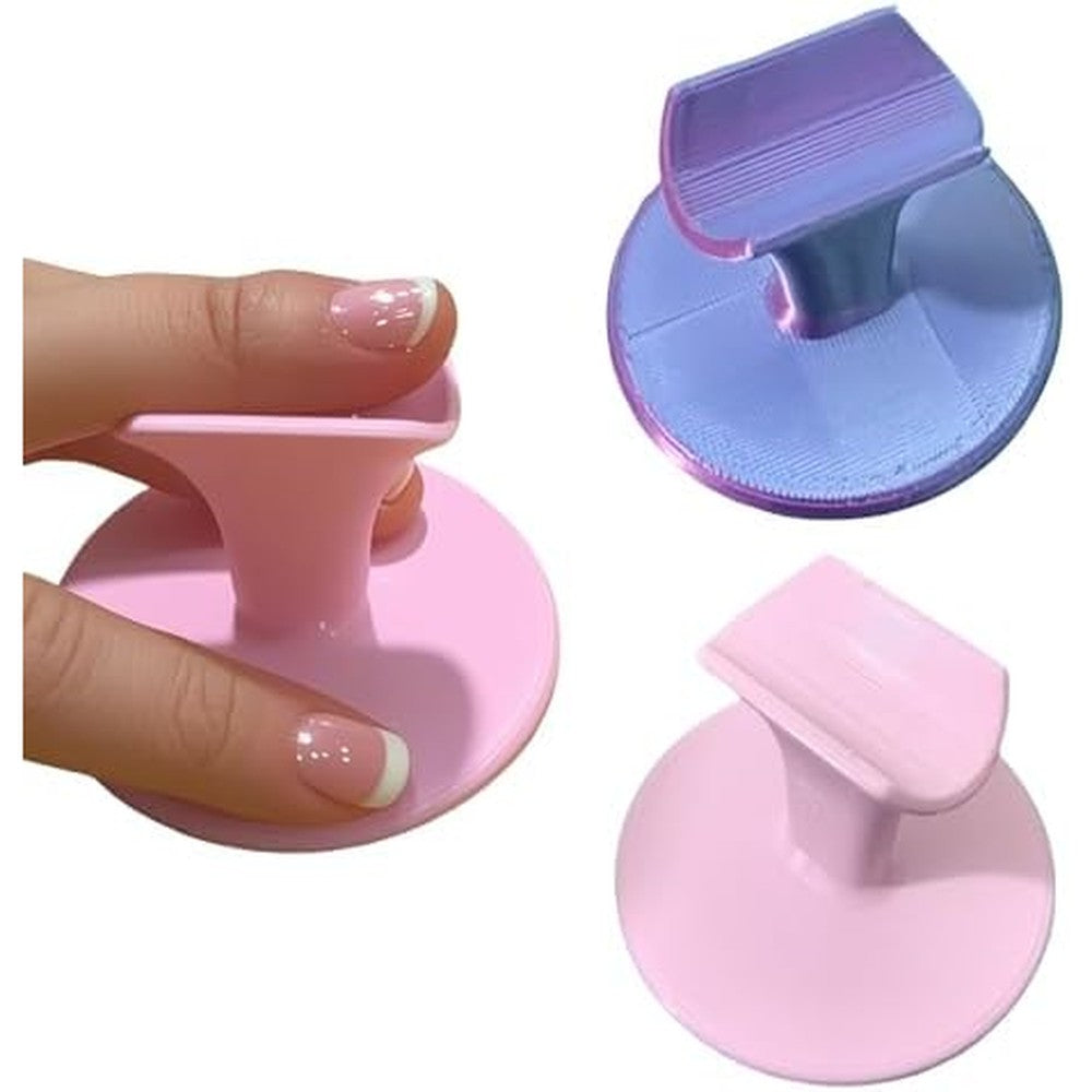 Grip and Tip manicure finger rests front view nail stand
