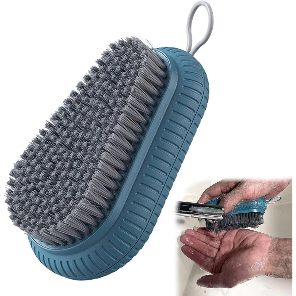 Vwmyq heavy duty nail brush front view