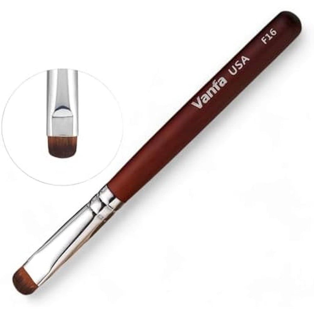 Vanfa French Brush for Nails F16 front view