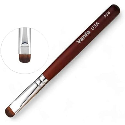 Vanfa French Brush for Nails F16 front view
