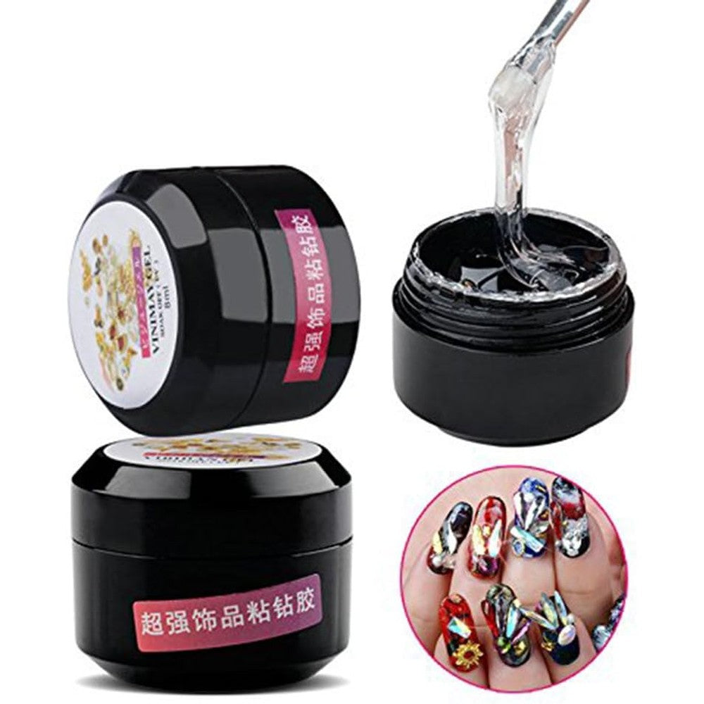 Mygitter Minejin nail art rhinestone builder glue 4 boxes set