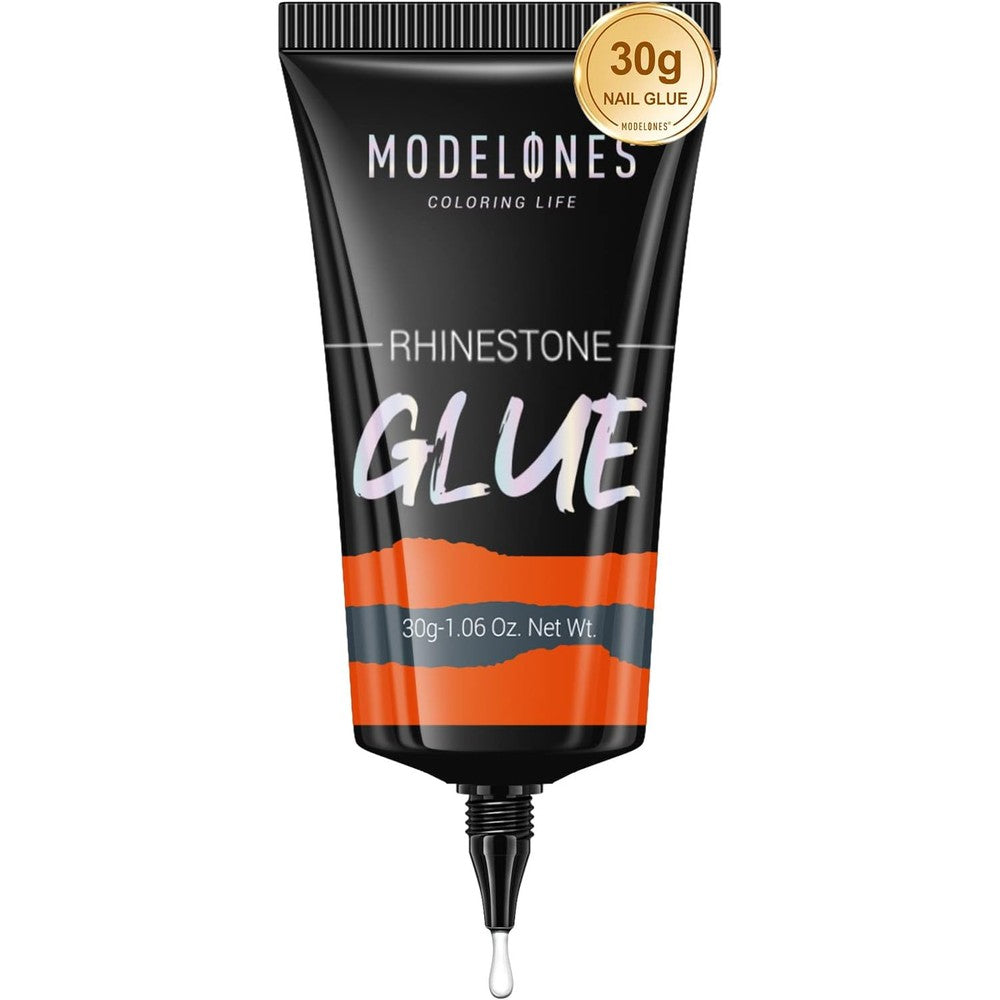 Modelones 4-in-1 Rhinestone Glue 30g tube front view