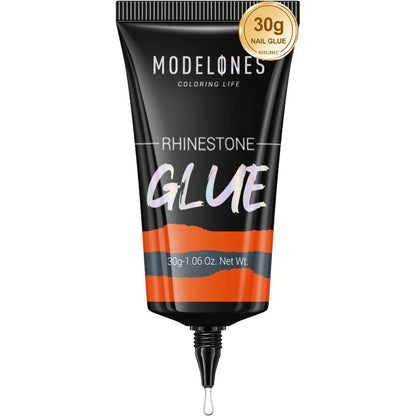 Modelones 4-in-1 Rhinestone Glue 30g tube front view