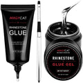 Magycat rhinestone glue gel front view packaging