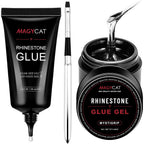 Magycat rhinestone glue gel front view packaging