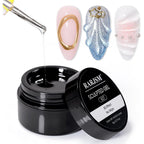 RARJSM 3D sculpting gel bottle front view showing clear nail art gel polish
