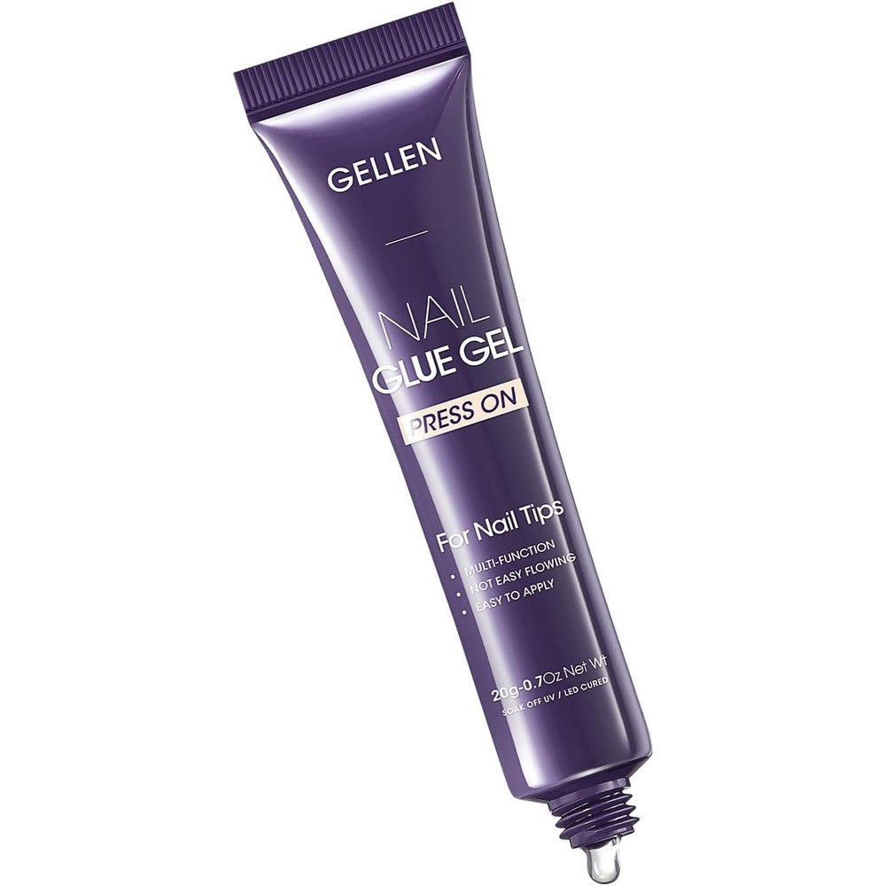Gellen Semi Solid UV Nail Glue Gel tube front view