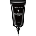 Finger Secret nail rhinestone glue front view tube packaging