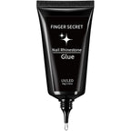 Finger Secret nail rhinestone glue front view tube packaging