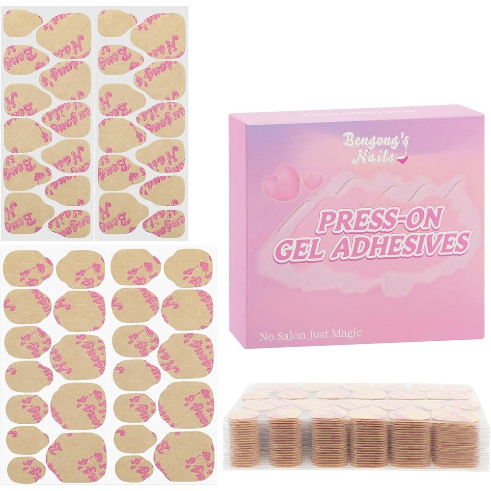 Bengong's Nails adhesive tabs 240 piece set front view