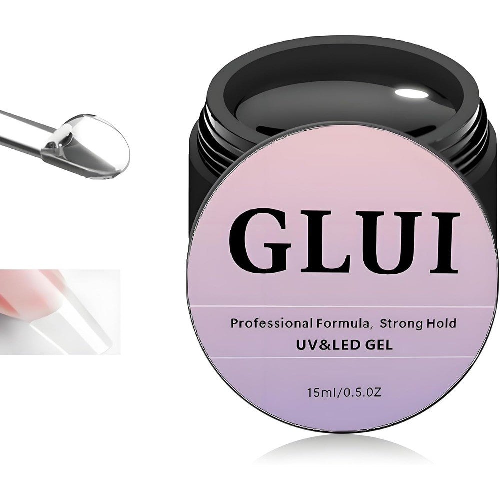 Krishna Enterprises Glui Solid Nail Glue 15g front view