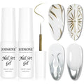 Jodsone metallic nail art gel liner set front view