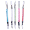 Gembityful 5 pieces nail art sculpture pen set front view
