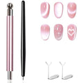 Bluedeal 4-piece cat eye magnet set for professional nail art