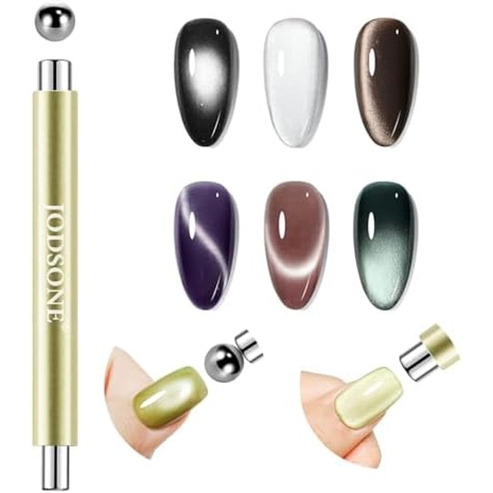 Jodsone 3-in-1 cat eye magnet nail art tool front view