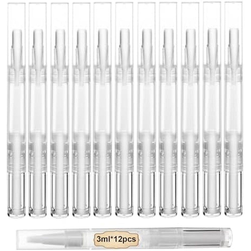 Upzigs 12 piece empty cuticle oil pens set front view