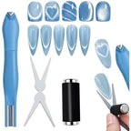 Bluedeal Jerclity 3-in-1 blue cat eye magnet tool front view