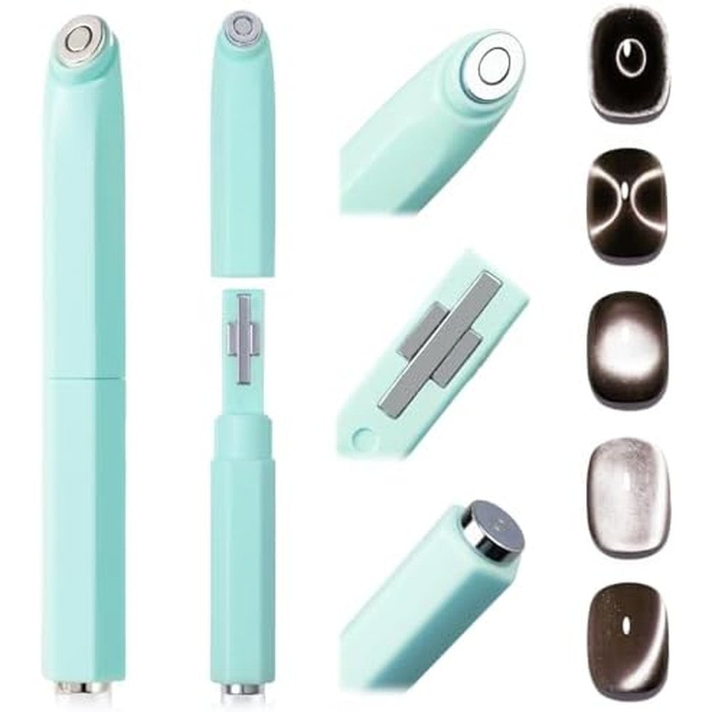 Bluedeal 3 in 1 cat eye magnet green tool front view