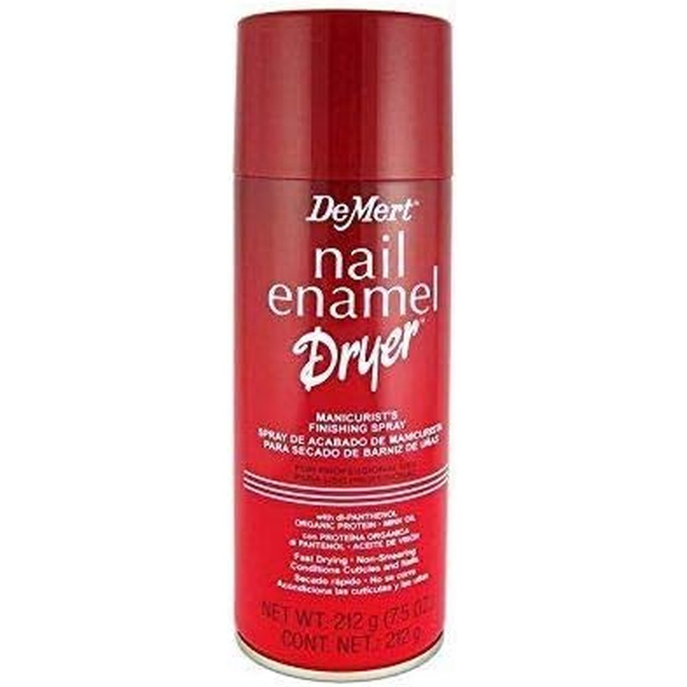 Demert Nail Enamel Dryer Spray 7.5 Fluid Ounce can front view