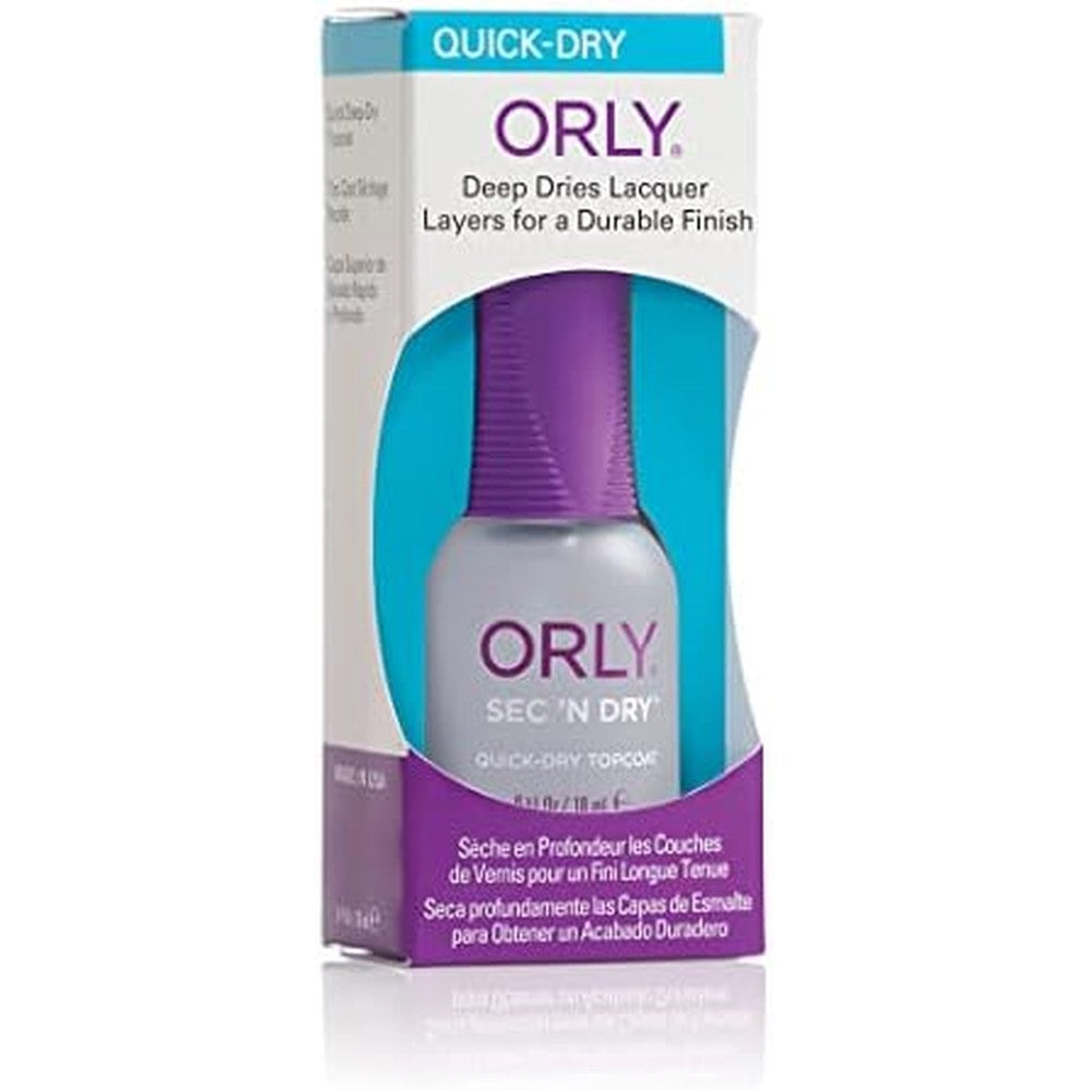 Orly Sec 'N Dry Quick-Dry Topcoat bottle front view