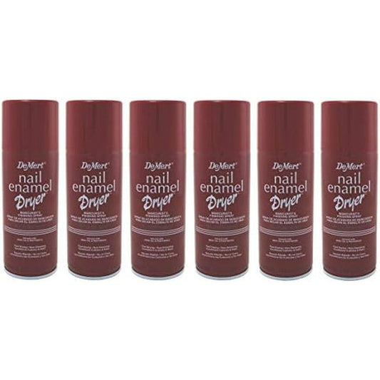 Demert Nail Enamel Dryer Spray 7.5 Ounce 6 Pack front view