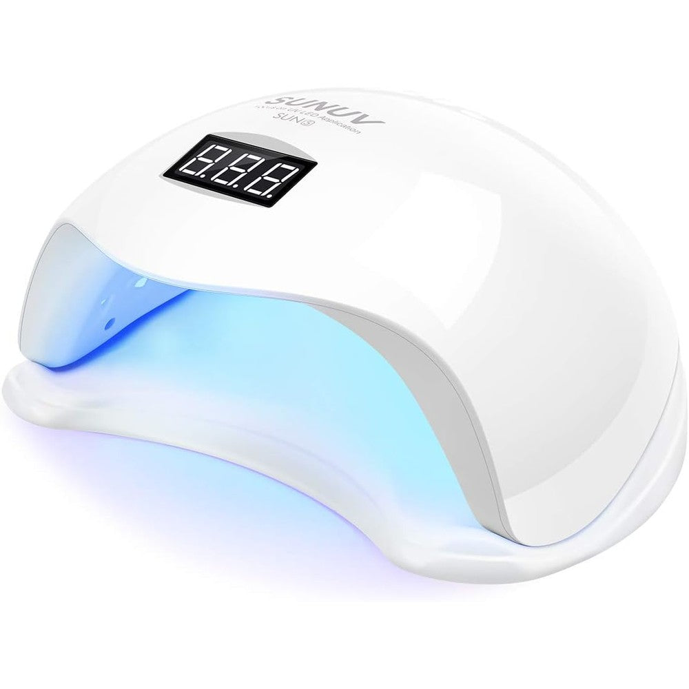 Sunuv Sun5 UV LED nail lamp front view for professional manicure