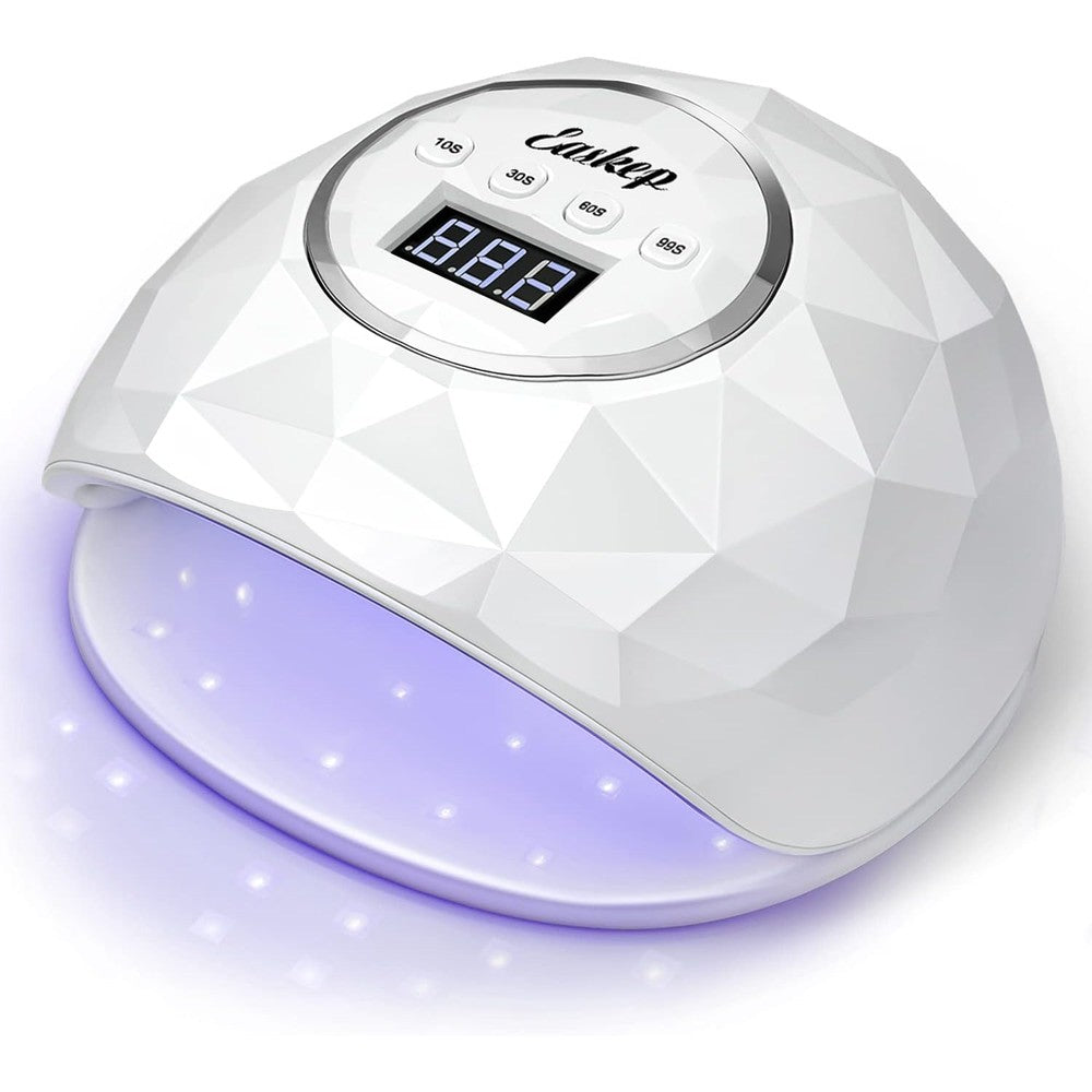 Easkep 86W UV LED Nail Lamp front view for gel polish