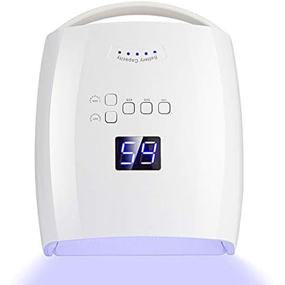 Ayshone 48W rechargeable cordless UV LED nail lamp front view
