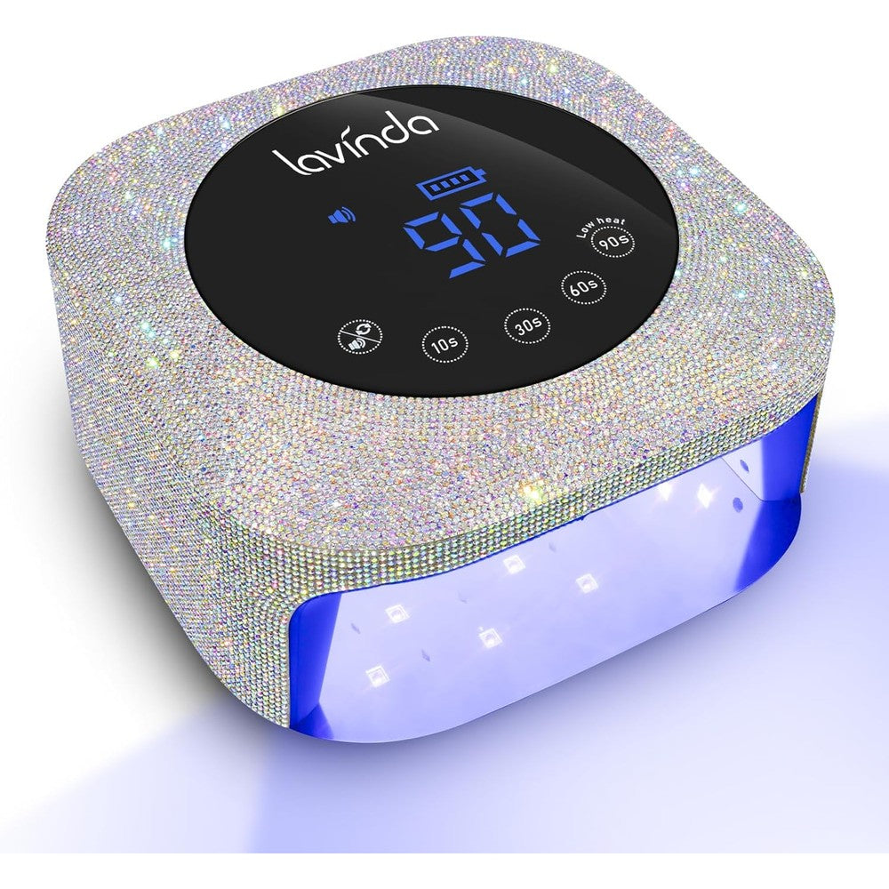 Lavinda 54W rechargeable cordless UV LED nail lamp front view