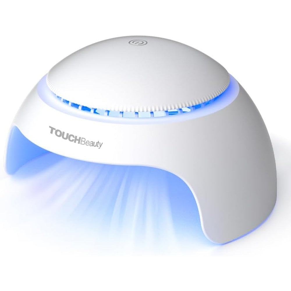 TOUCHBeauty nail dryer front view showing white dome design
