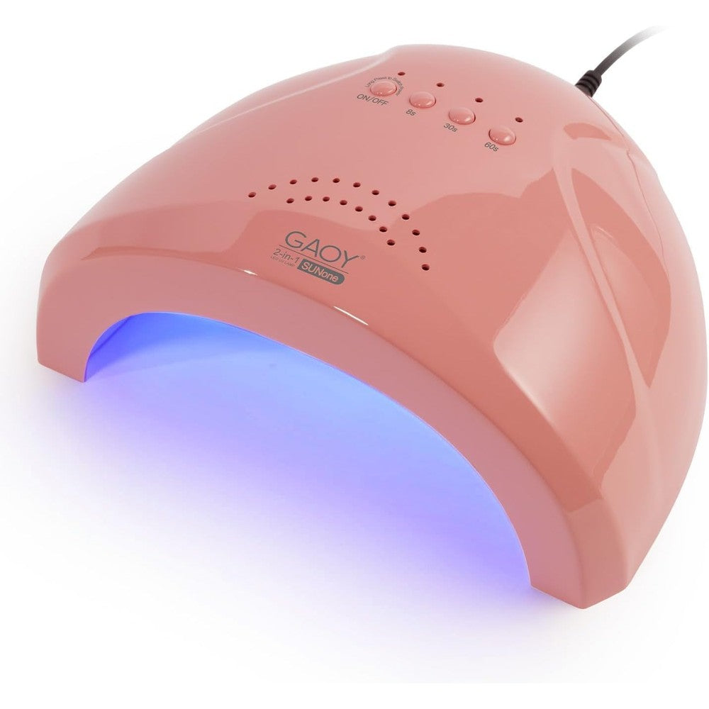 GAOY UV LED nail lamp with 4 timer settings for gel polish curing