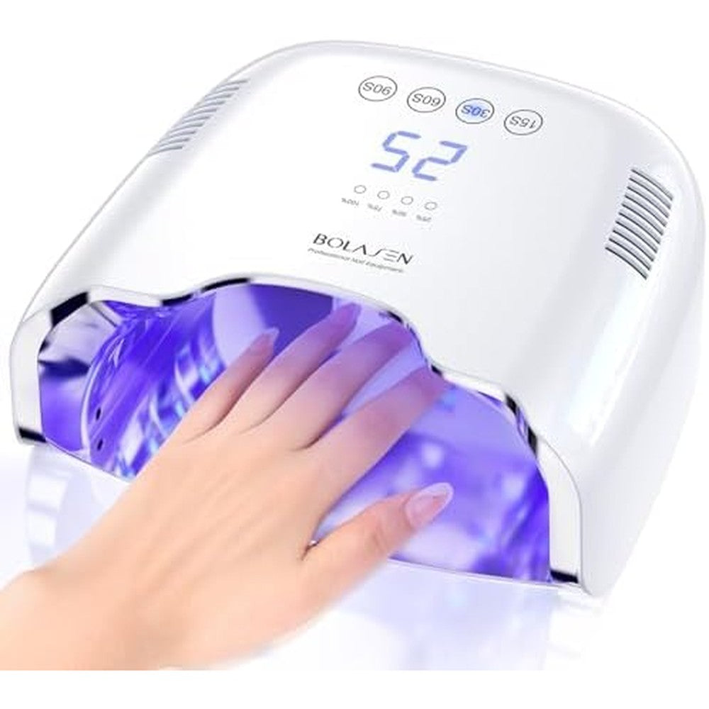 Bolasen P30 Pro cordless rechargeable UV nail lamp front view
