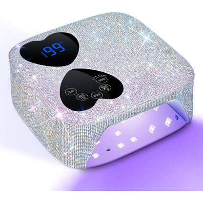 Huitine 80W cordless UV LED nail lamp front view
