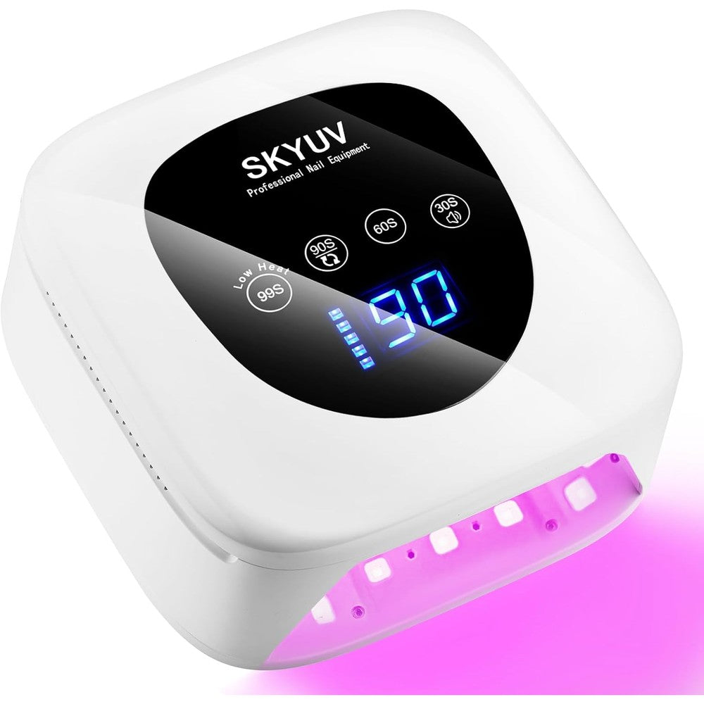 Skyuv rechargeable UV LED nail lamp front view professional dryer