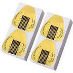 Subay professional long nail forms front view showing 200 count packaging
