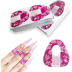 LAIION Treamlyn purple acrylic nail forms front view packaging
