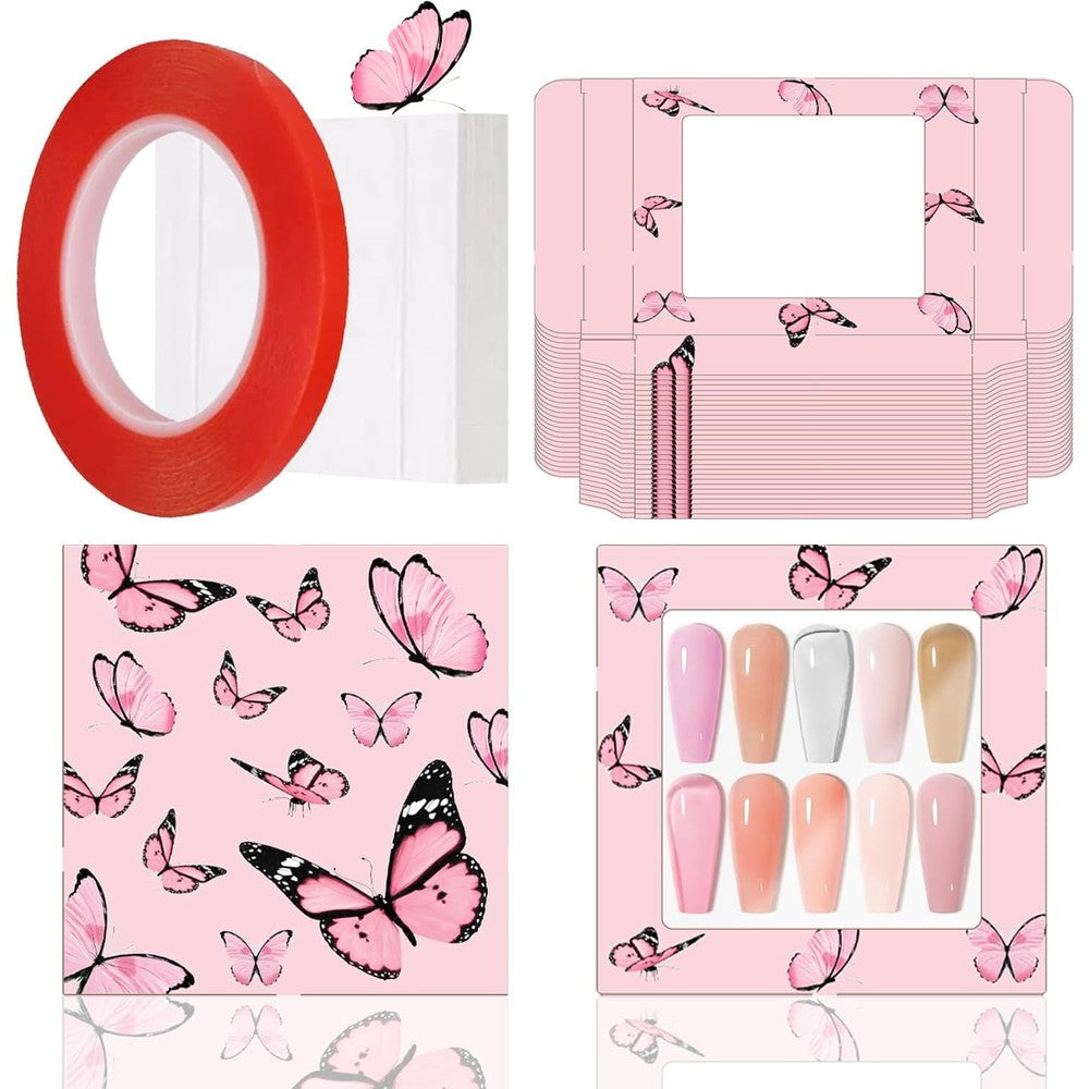 Hlqhxwhzt press on nails packaging box front view