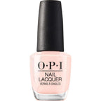 OPI nail lacquer bottle front view showcasing the Bubble Bath shade.