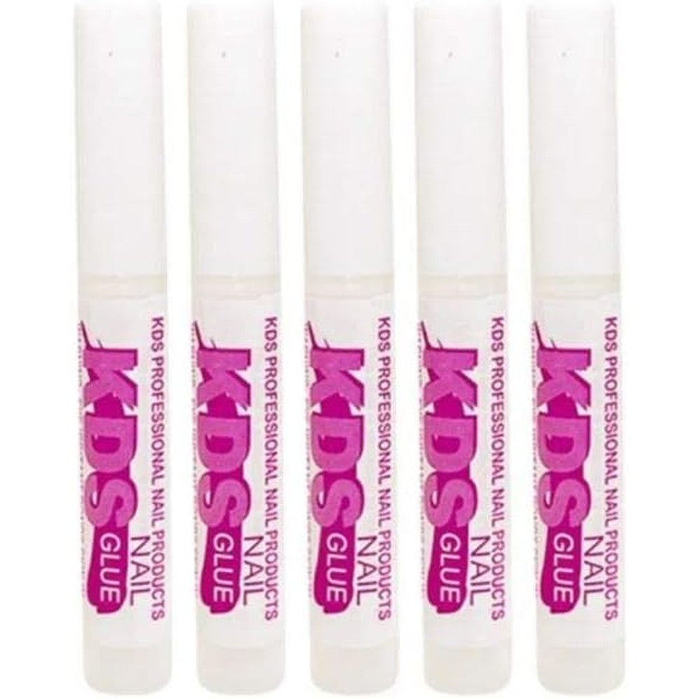 KDS professional nail glue five pack front view