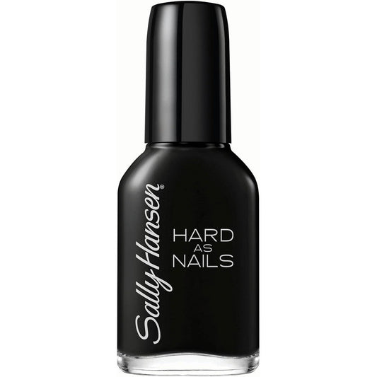 Sally Hansen Hard As Nails Black Heart front view bottle