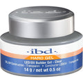 IBD clear hard builder gel bottle front view professional nail product