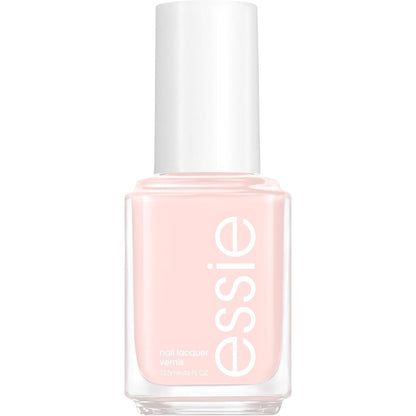 Essie nail polish mademoiselle sheer pink bottle with white cap