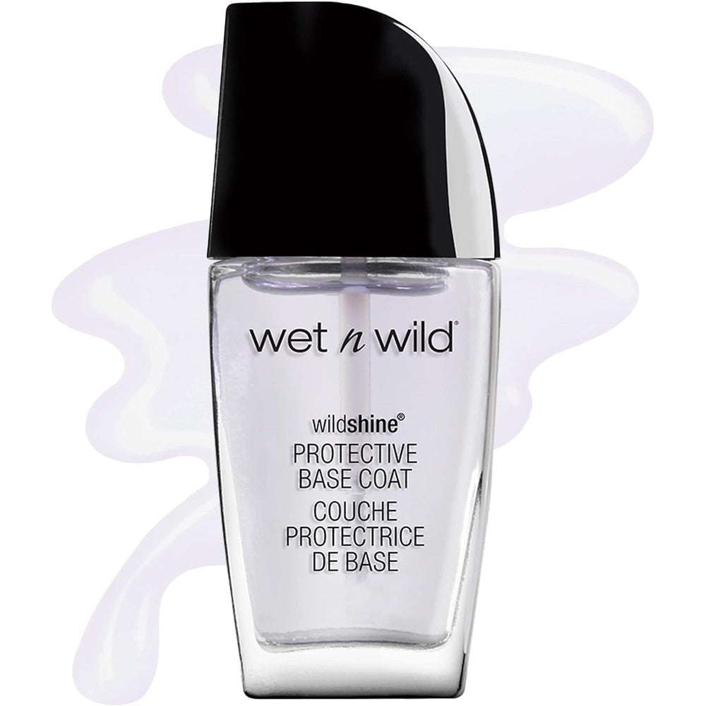 Wet N Wild Wild Shine Clear Protective Base Coat bottle front view