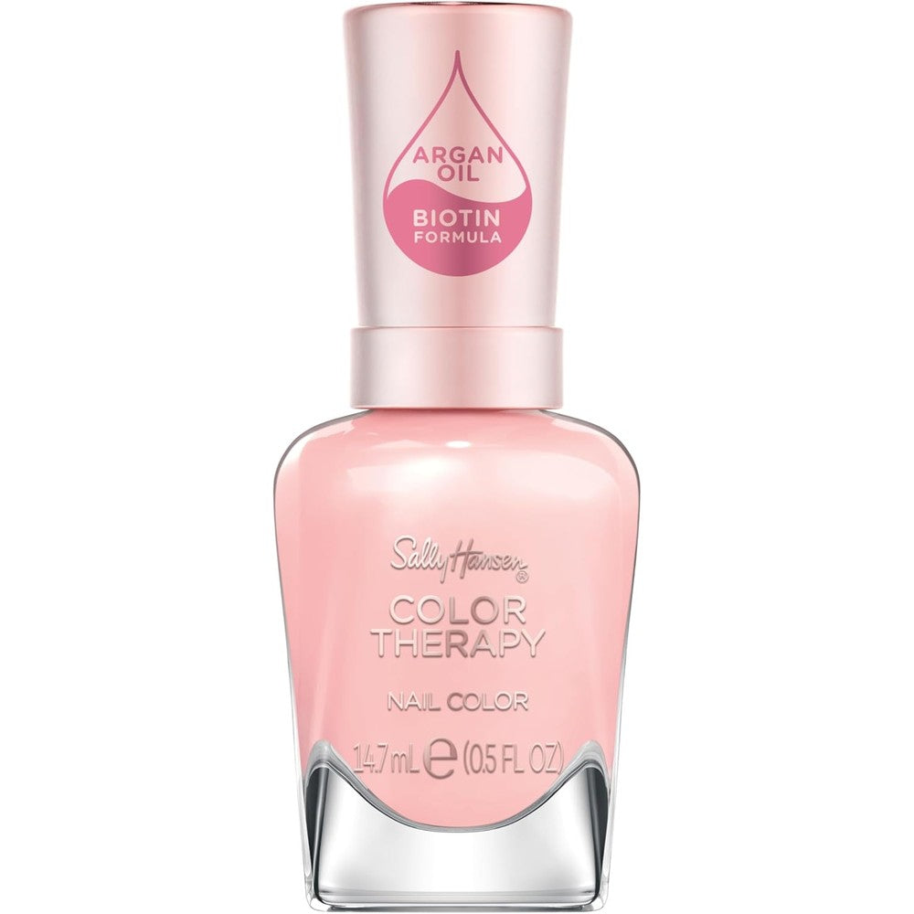 Sally Hansen Color Therapy 220 Rosy Quartz nail polish bottle front view