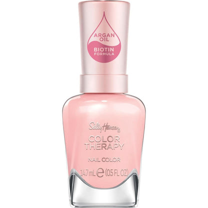 Sally Hansen Color Therapy 220 Rosy Quartz nail polish bottle front view