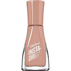 Sally Hansen Insta-Dri Nail Polish Taupe Priority front view cosmetic bottle
