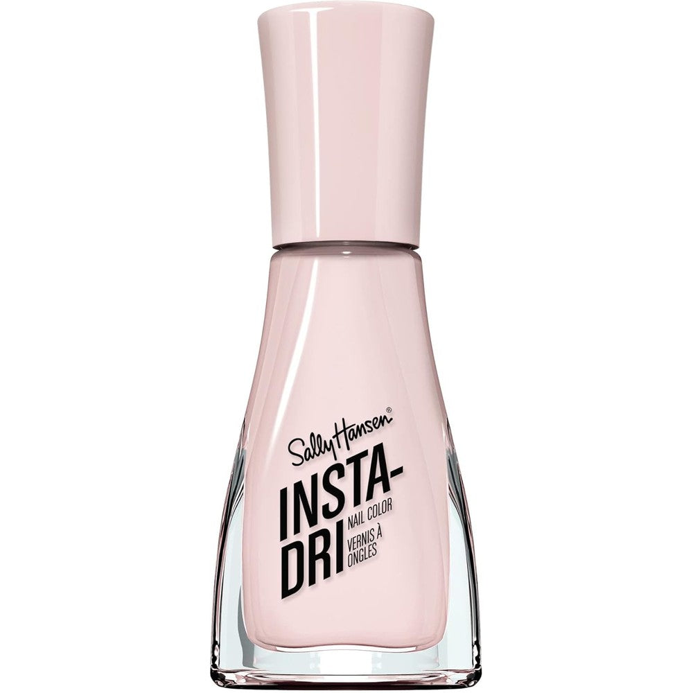 Sally hansen 239 In a blush pale pink nude nail polish bottle for quick dry manicures